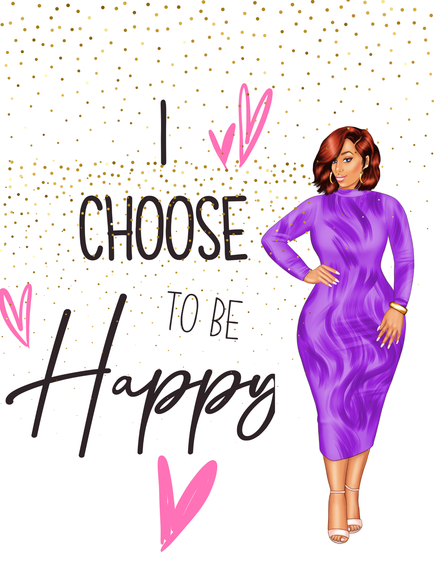 I Choose Happy Journal Cover